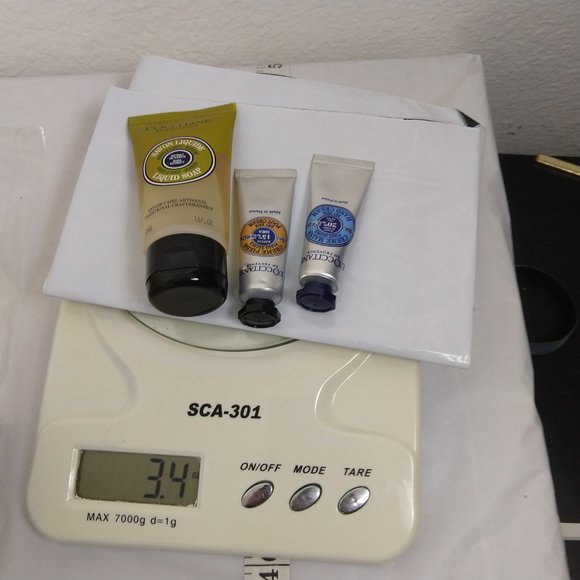 L'Occitane Verbena Body Hand Liquid Soap Shea Hand Cream & Foot Cream X 3 NEW - Picture 4 of 4